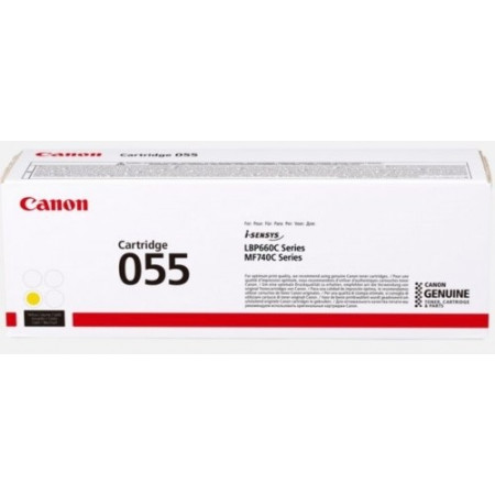 Заправка картриджа Canon Cartridge 055 Y