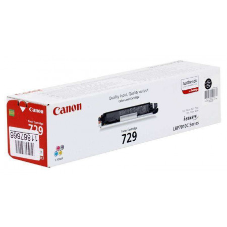 Заправка картриджа Canon Cartridge 729 Bk