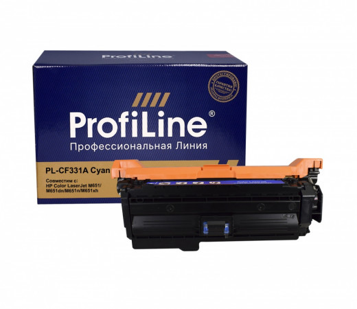Картридж ProfiLine 654A (CF331A) совместимый для HP