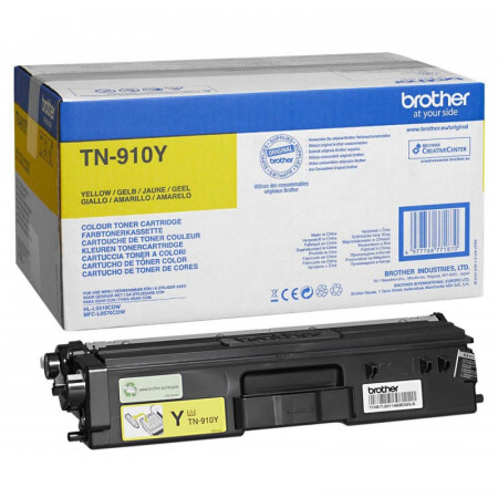 Тонер-картридж TN-910Y совместимый для Brother