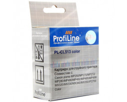 Картридж ProfiLine CL-513 Color водный совместимый для Canon