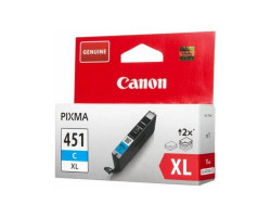 Картридж Canon CLI-451C XL Cyan водный оригинальный
