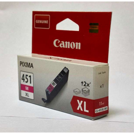 Картридж Canon CLI-451M XL Magenta водный