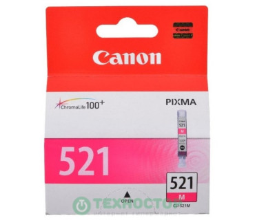Картридж Canon CLI-521M с чипом водный оригинальный