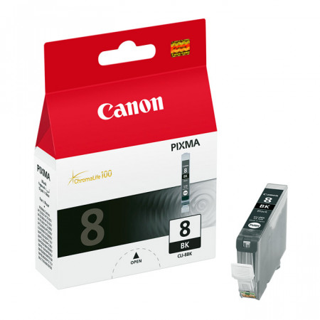 Картридж Canon CLI-8BK с чипом Black водный