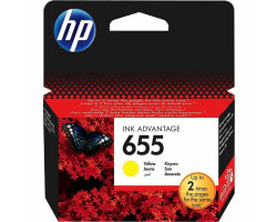 Картридж HP CZ112AE 655 Yellow водный оригинальный