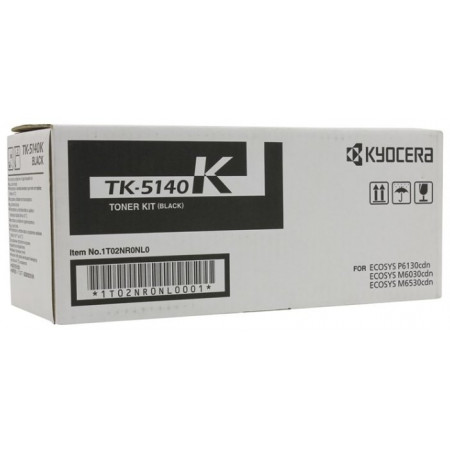 Тонер-туба TK-5140K совместимая для Kyocera