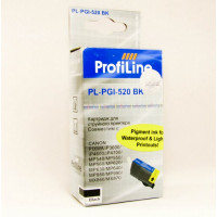 Картридж ProfiLine PGI-520BK с чипом водный совместимый