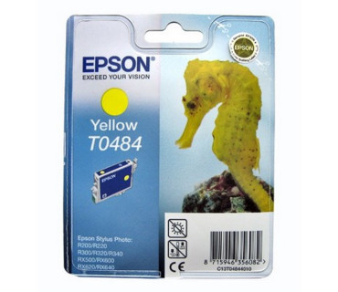 Картридж Epson T048440 Yellow водный оригинальный желтый