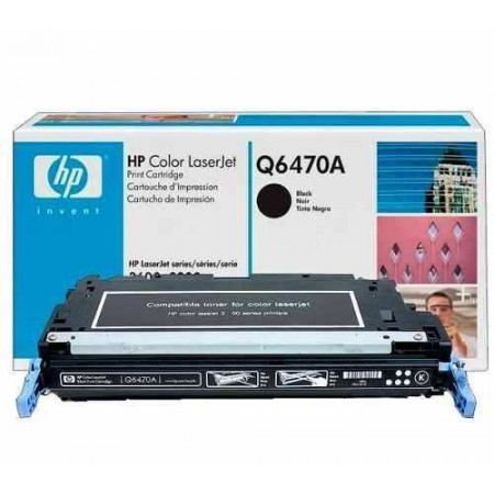 Картридж Q6470A / 711Bk (501A) совместимый для HP
